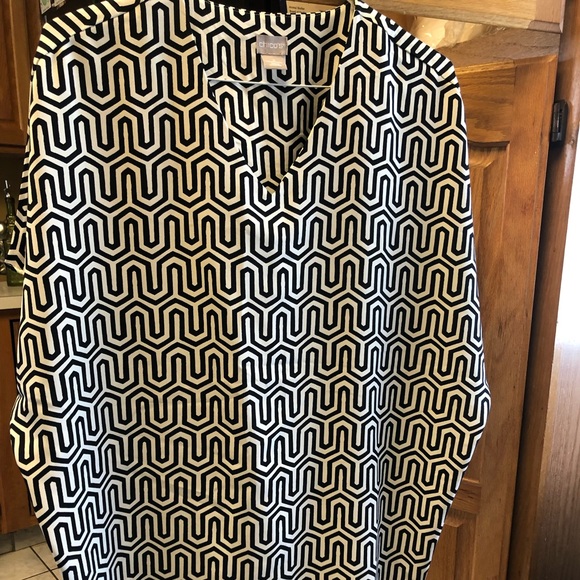 Chico's Dresses & Skirts - Black/white summer Chico 2 dress